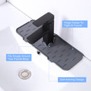 Faucet Sink Splash Catcher Washable Silicone Backsplash Guard Drying Mat Newly