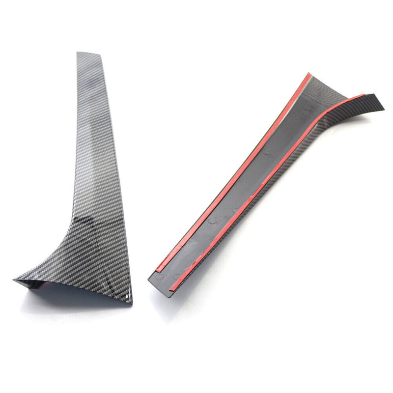 2pcs Auto Car Rear Window Side Spoiler for KODA KODIAQ Vehicle Wing Accessories