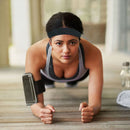 Elastic Sweatbands Women Men Running Sports Gym Fitness Head Warp (Black) Newly