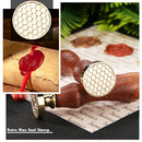 Retro Wax Seal Geometric Sealing Wax Stamp DIY Decorative (F359) Newly