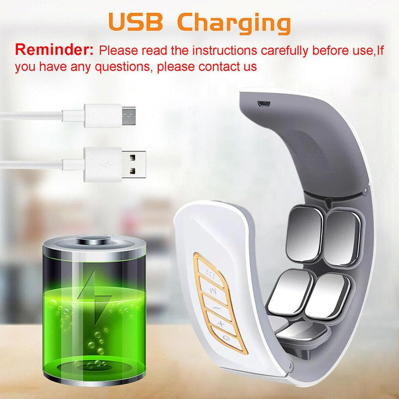 Heating Electric Cervical Neck Massager Shoulder Musle Relax Pain Relief~