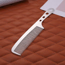 Space Aluminum Anti-static Comb Barber Hairdressing Styling Hair Brush (M) Newly