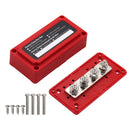 D4 Terminal Studs Bus-Bar Box C 48V 300A Car Ship Power Distribution Block Newly