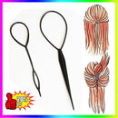 Ponytail Creator Topsy Tail Braid Hair Styling Maker Tool Loop K2M9