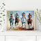 Frameless Oil Paint By Numbers Wall Art Posters Picture Craft Kit Home Decor