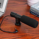 Mic-01 Interview Digital HD Video Stereo Camera Microphone for Nikon Z6 Z7 D5300