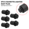 Universal Car Cigarette Lighter Socket Plug Waterproof Dust Cap Cover 5 Pack