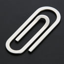 Stainless Steel Metal Money Clips Paper Clip Holder Folder