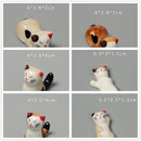 Fork Rest Luck Japan Lucky Cat Cutlery Stand Japanese Chopsticks Holder Ceramic