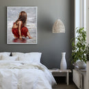 DIY Digital Picture Girl Frameless Acrylic Painting By Number Handicraft Cr