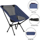Folding Chair Outdoor Camping Portable Beach Hiking Picnic BBQ Fishing Furniture