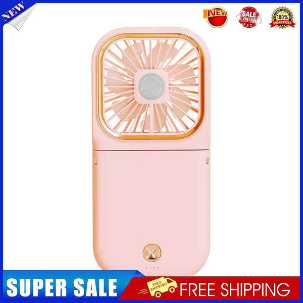 #A Portable Neck Fan Air Cooler Mini Electric Hanging Handheld Silent Cooling Fa
