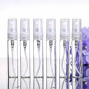 5PCS Mini 5ml Glass Refillable Perfume Empty Bottle Kit Pump Atomizer Spray U9B7
