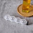 Moulds Whiskey Cocktail Ice Cube Maker 4 Ball Maker Ice Hockey 4 Cavity 2.2inch