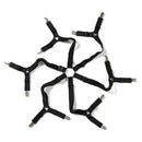 Slip-Resistant Elastic Fastener Mattress Clip Bed Sheets Buckle Belt Grippers