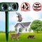 Ultrasonic Animal Chaser Repeller Repellent Cat Dog Fox Deterrent