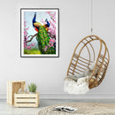 5D Diamond Painting Branch Peacock Full Round Rhinestone DIY Home Decorations