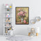 Oil Paint By Numbers Pink Peony Frameless Picture Craft Kits for Living Room