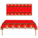 Disposable Christmas Tablecloth Antifouling Party Table Cloth Holiday Home Decor