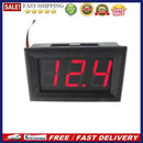 Two-wire 0.56 inch DC 4.5V to 30V Digital Voltmeter Voltage Meter (Red)