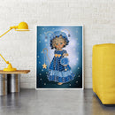 Diamond Painting Kit Girl Elf Sprite 5D Partial Special Rhinestone Picture