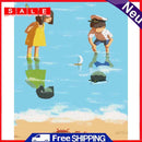 Kids On Beach 40x50cm Oil Paint By Numbers Picture DIY SXD216015