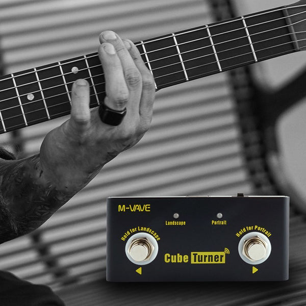Wireless Page Turner Guitar Looper Pedals Cube Turner Page-turning Pedal