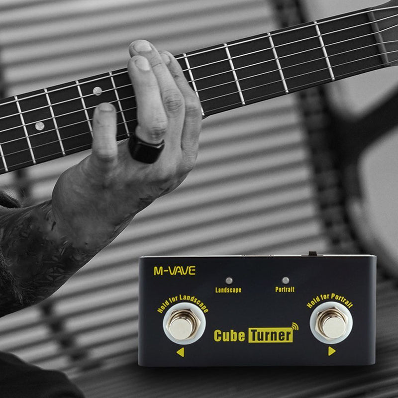 Wireless Page Turner Guitar Looper Pedals Cube Turner Page-turning Pedal