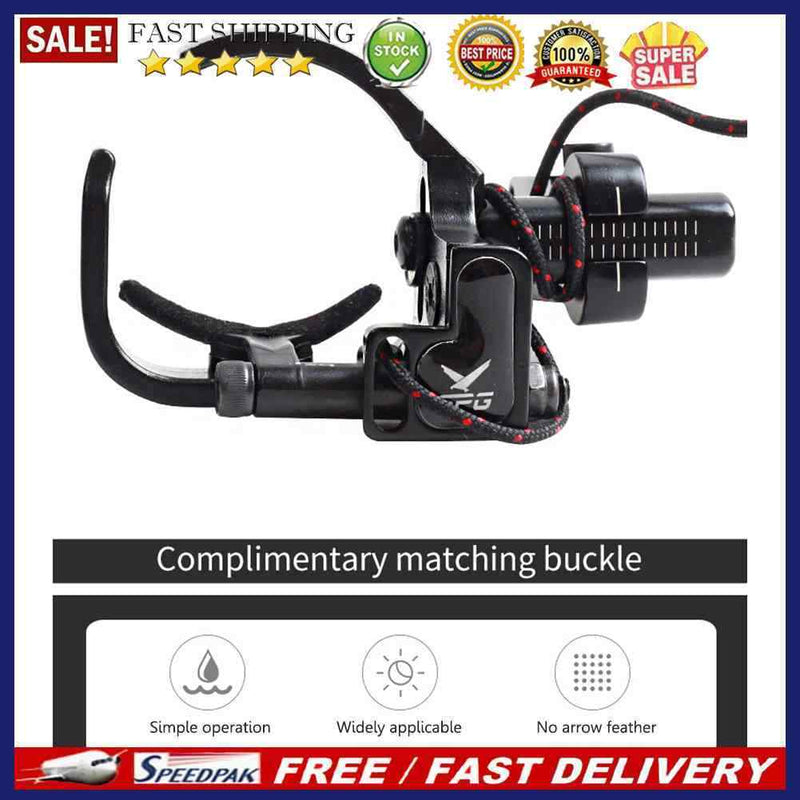 SPG Archery Rise Fall Arrow Rest 4-way Adjustable Up Down Right Hand Outdoor