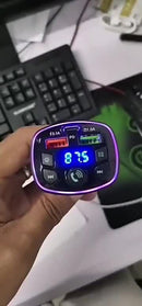 Car Wireless Bluetooth USB Car Fast Charger Adapter MP3 Transmitter Player E6B4