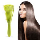 Detangling Hair Brush Massage Wet HairComb Detangler Hairbrush (Olive Green