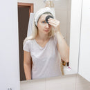 Wash Face Microfiber Puff Double Layer Round Makeup Cleansing Cotton Towel To