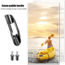 Kayak Canoe Paddle Holder Clips Kayak Surfboard Paddle Seat Buckle with Scr