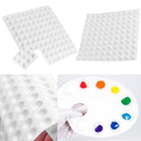 5pcs Art Alternatives Paint Tray Artist Watercolor Plastic100 Holes Palette