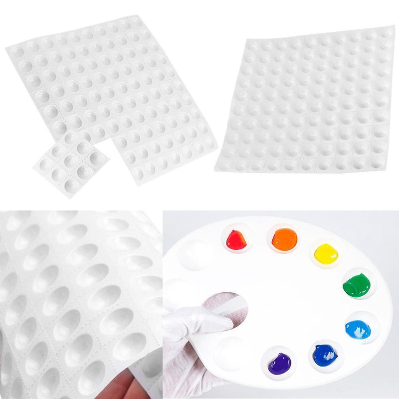 5pcs Art Alternatives Paint Tray Artist Watercolor Plastic100 Holes Palette