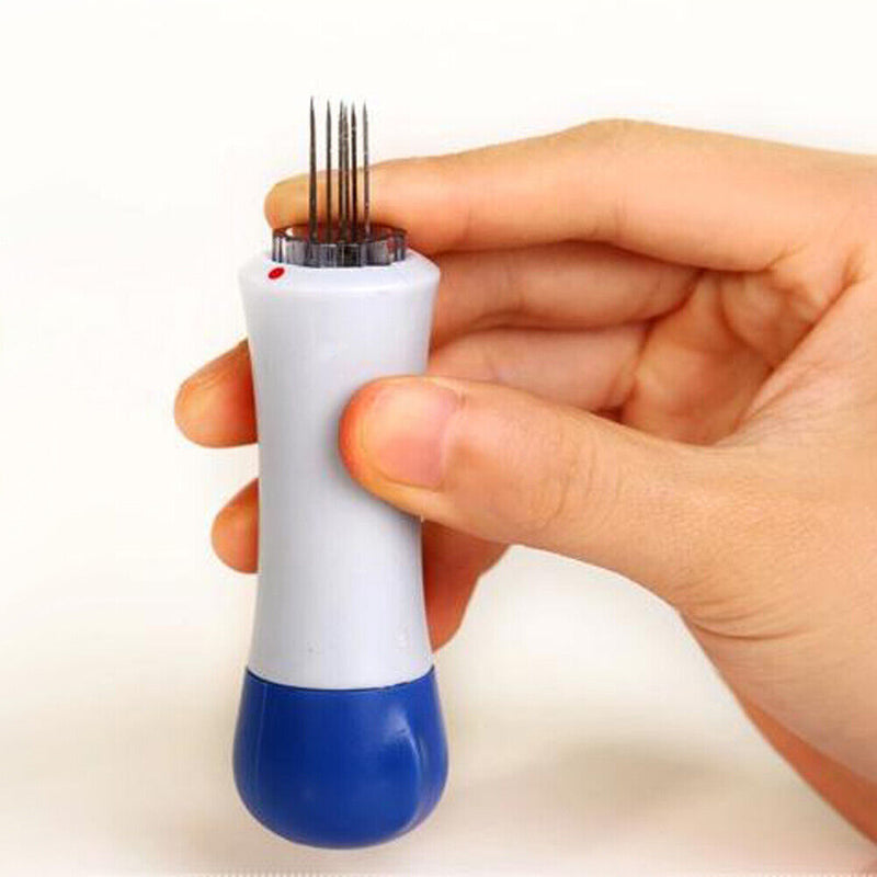 Needle Felting Handle Clover with Seven Needles Wool Tool Applique Craft  Newly