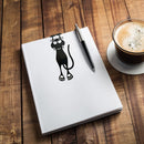 Stereo Hollow Kitten Bookmark PVC Cute Cartoon Animal Wacky Reading Marker Newly