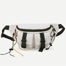 Unisex Street Casual Chest Belt Packs Canvas Fanny Bag Simple Crossbody Satch