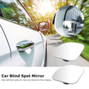 360 Degree HD Blind Spot Mirror Adjustable Wide Angle Rimless Driving Safety