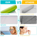 Water Inflatable Floating Net Chair/Swimming Pipes Net Pocket (Grass Green)