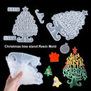 Handmade Transparent Silicone  Mould Merry Christmas Xmas Tree Christmas Mold