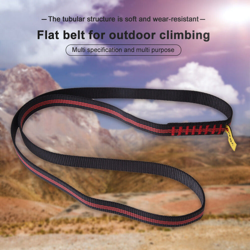Rock Climbing Sling Bearing Strap Wear Resistant Rappelling Rescue Equipmen