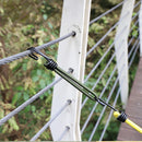 10pcs Elastic Tent Rope Canopy Luggage Stretch Buckle Ground Nail Fix Stra