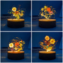 Flower Shaped Soft & Flexible Coaster Molds Reusable & Rich Details Molds Newly