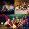 #A 7 Colors LED USB Night Light RGB Dimmable Atmosphere Light for Living Room