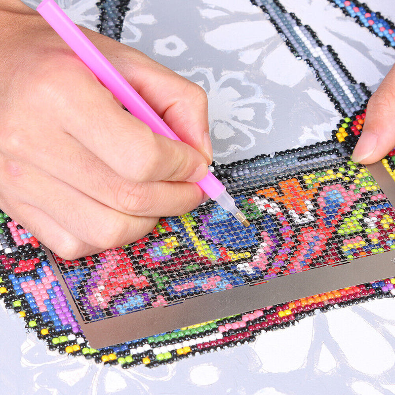 Diamond Painting Net Ruler Point Drill Ruler DIY Needlework Accessory (140)