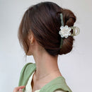 Elegant Side Clip Camellia Catch Clip Shark Clip Strongly Fixed Headwear