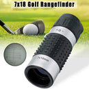 Mini 7x18 Golf Monocular Rangefinder Distance Meter Finder S7A7 Binocular N6Z9