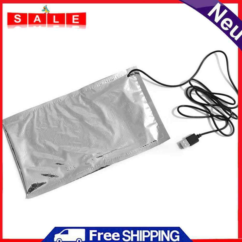 Outdoor Picnic Camping DIY Thermal Food Heater Pad USB Milk Bottle Heating Plate