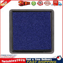 Fingerprint Square Inkpad for DIY Scrapbook Card Paper Craft Stamp (Blue) Newly
